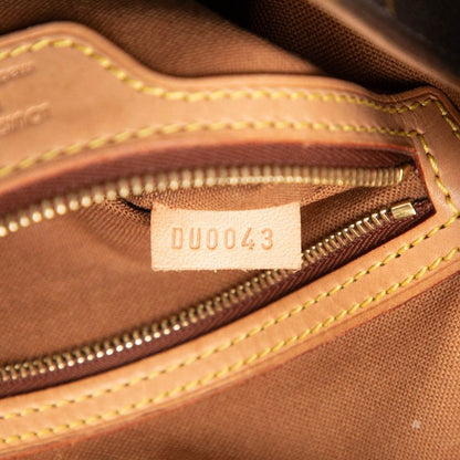 Louis Vuitton Monogram Mini Looping Shoulder Bag Brown Leather — view 6