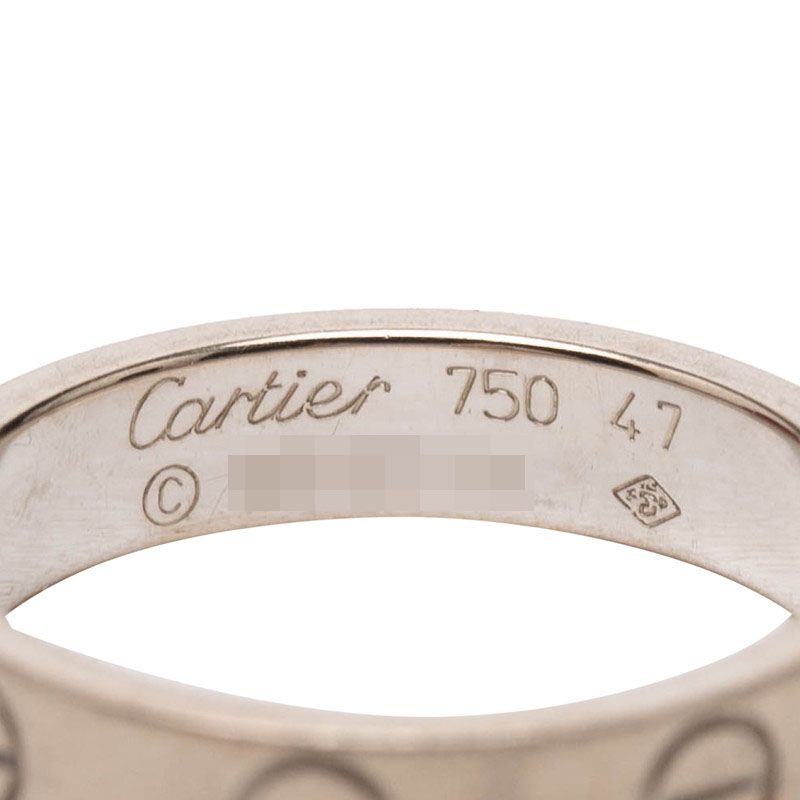Cartier Love Ring 47 18k White Gold — view 4