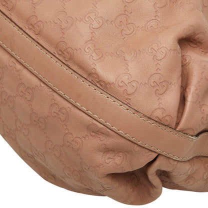 Gucci Guccissima Scarlet Tote Pink Leather — view 4
