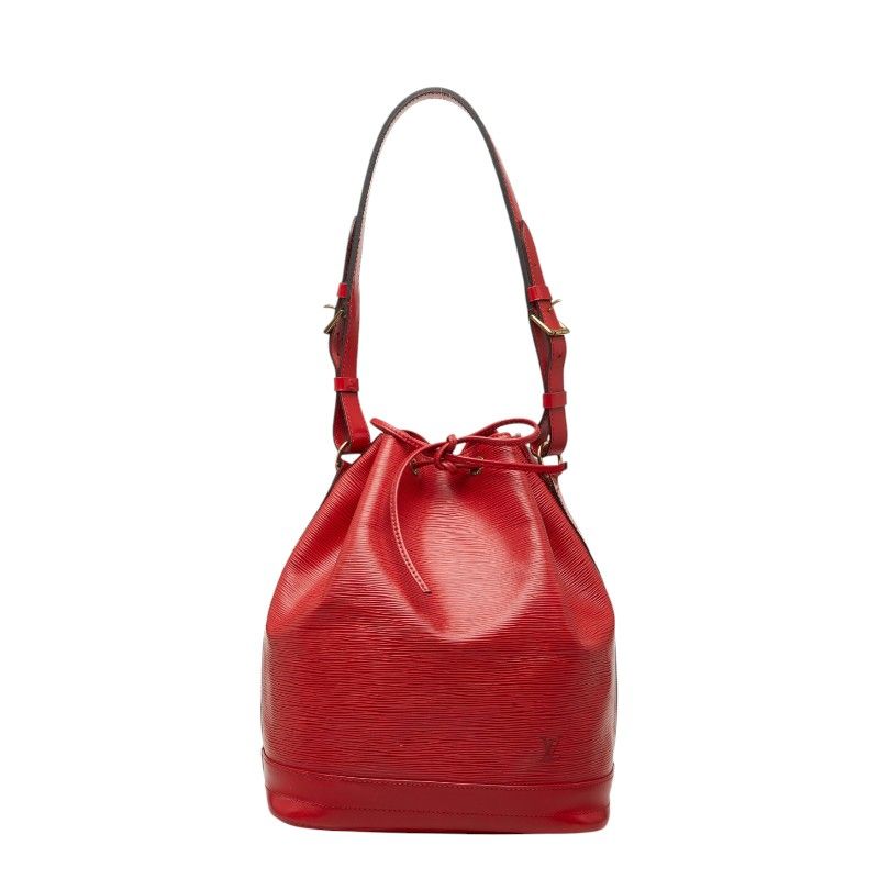 Louis Vuitton Epi Noe Shoulder Bag Castilian Red Leather