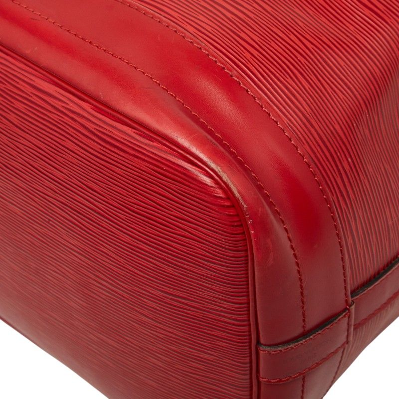 Louis Vuitton Epi Noe Shoulder Bag Castilian Red Leather — view 6