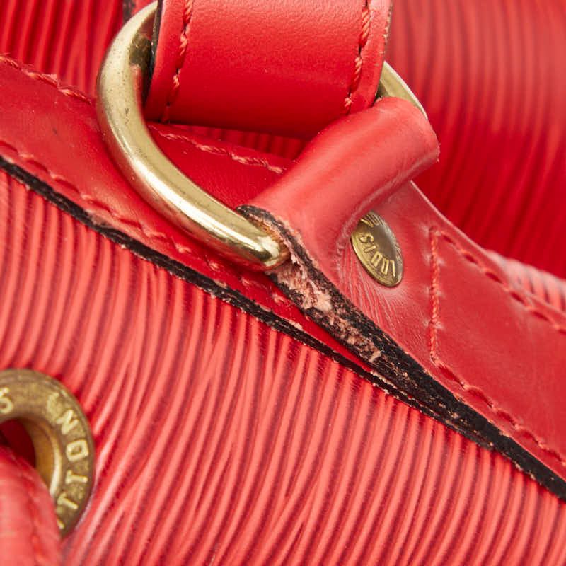 Louis Vuitton Epi Noe Shoulder Bag Castilian Red Leather — view 9