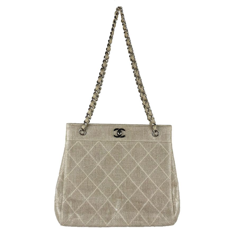 Chanel Shoulder Bag Beige