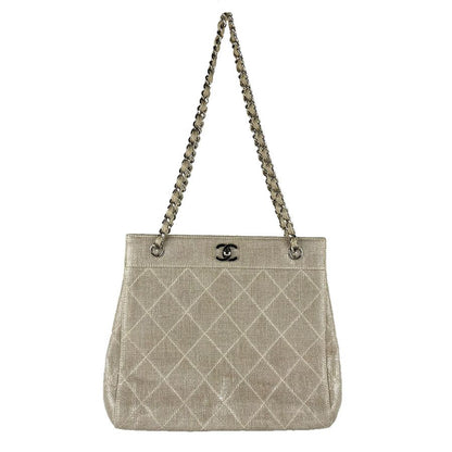 Chanel Shoulder Bag Beige
