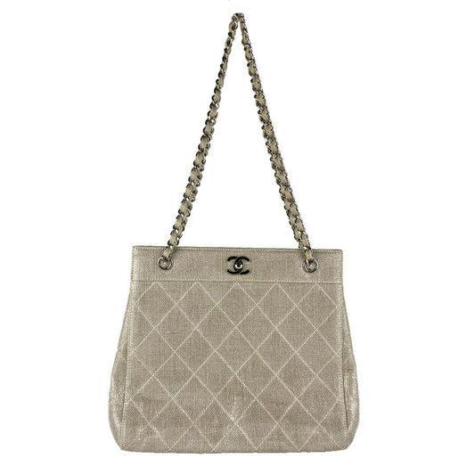 Chanel Shoulder Bag Beige
