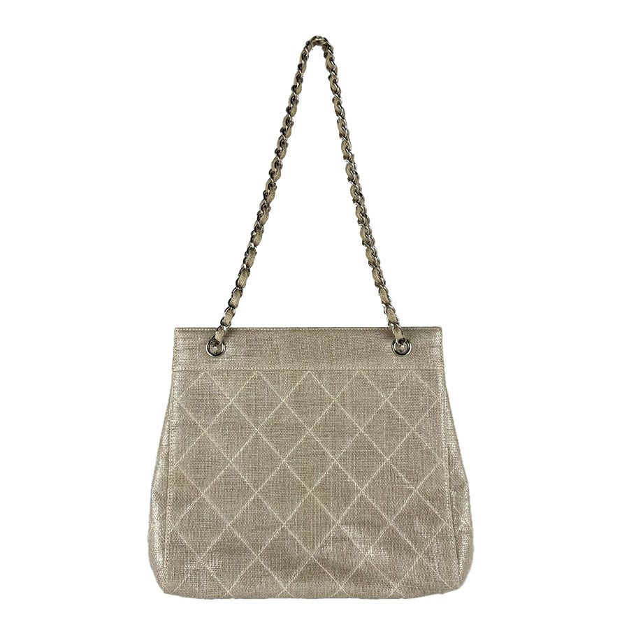 Chanel Shoulder Bag Beige — view 3
