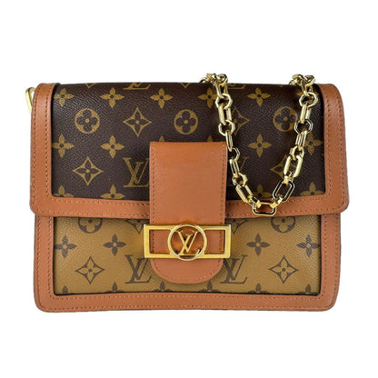 Louis Vuitton Shoulder Bag Monogram Reverse Dauphine
