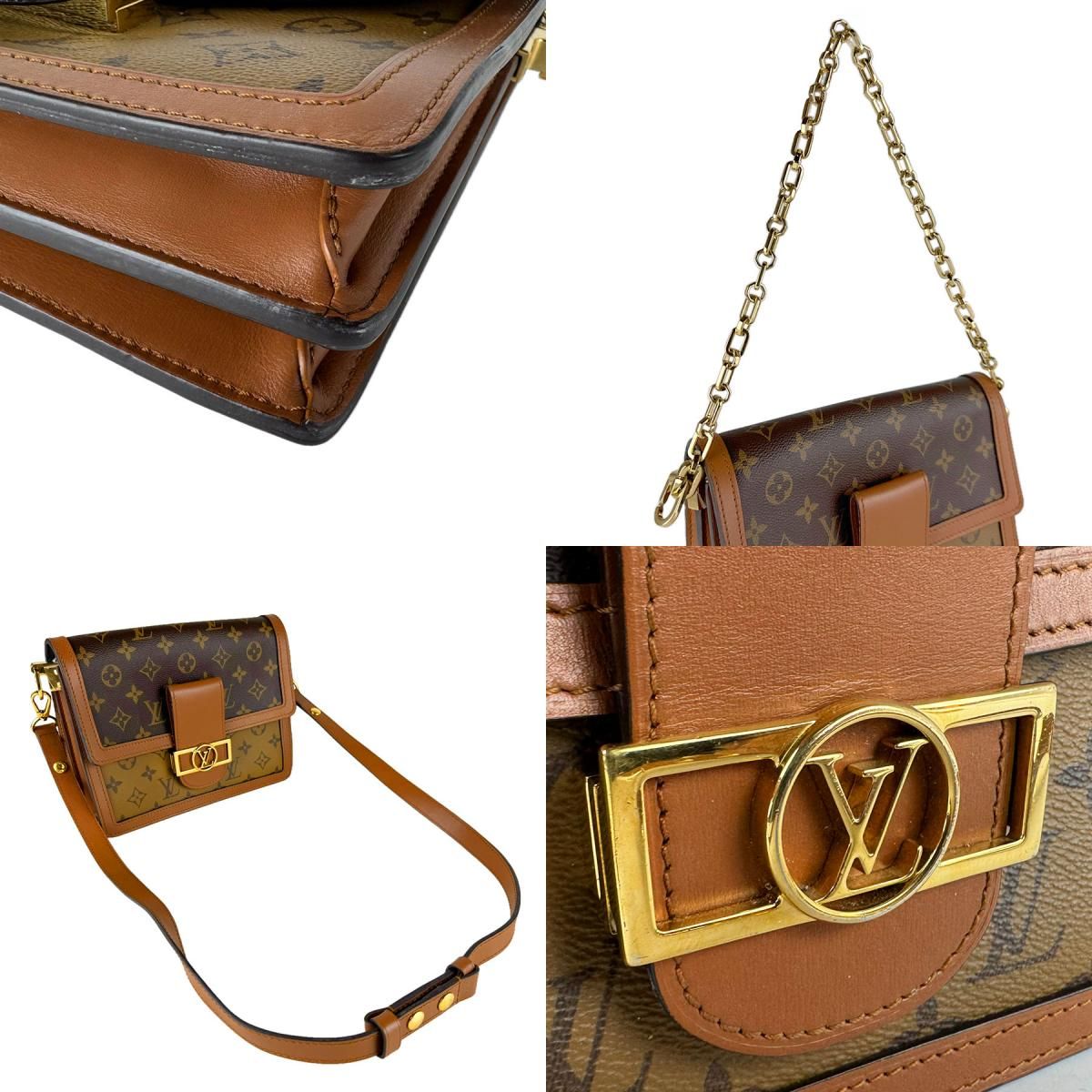 Louis Vuitton Shoulder Bag Monogram Reverse Dauphine — view 9