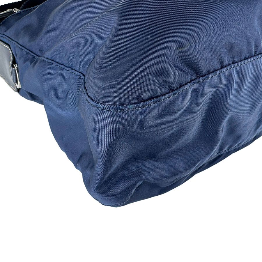 Prada Shoulder Bag Navy — view 8