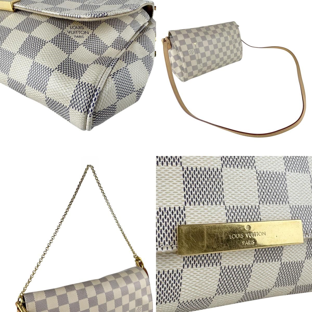 Louis Vuitton 2-Way Shoulder Bag Damier Azur Favorite — view 9