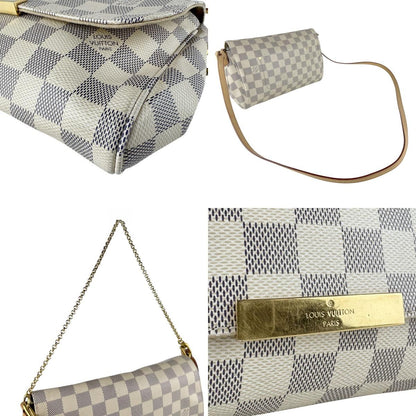 Louis Vuitton 2-Way Shoulder Bag Damier Azur Favorite — view 9