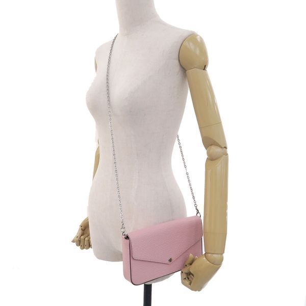 Louis Vuitton Epi Pochette Felicie Messenger — view 9