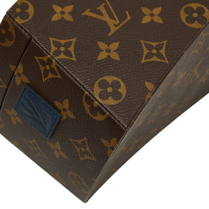 Louis Vuitton Twisted Box Shoulder Bag Brown Leather — view 7