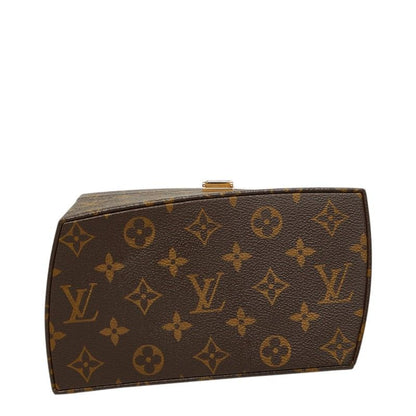 Louis Vuitton Twisted Box Shoulder Bag Brown Leather — view 3