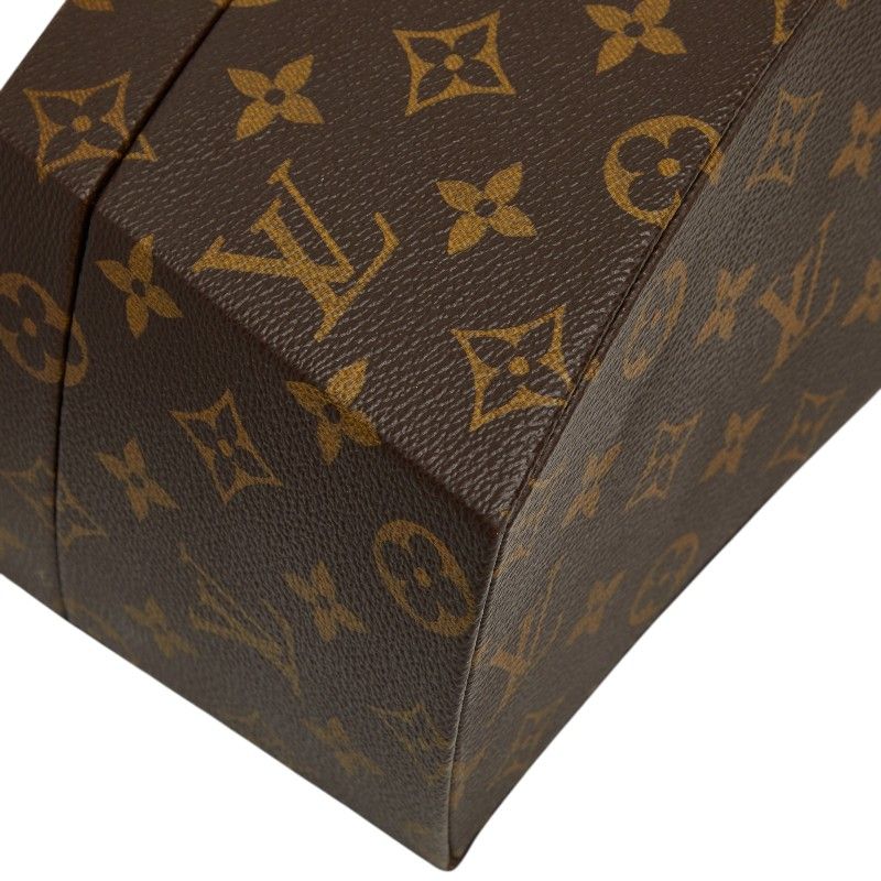 Louis Vuitton Twisted Box Shoulder Bag Brown Leather — view 5