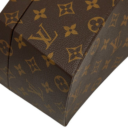 Louis Vuitton Twisted Box Shoulder Bag Brown Leather — view 5