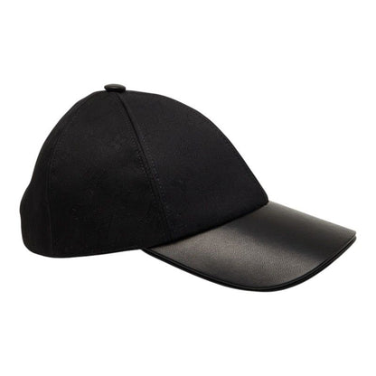 Louis Vuitton Monogram LV Fast Baseball Cap Black Leather Cotton — view 4