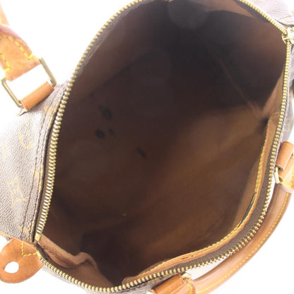 Louis Vuitton Speedy 30 Boston Bag Monogram Canvas Brown YT — view 6