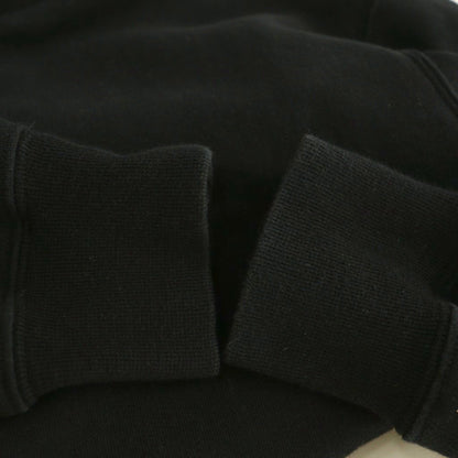 Chanel Coco Graffiti Logo Zip Up Hoodie Cotton S Black — view 7
