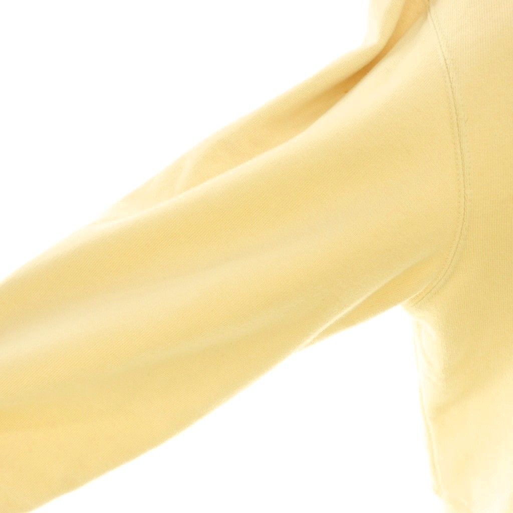 Chanel 31 Rue Cambon Logo Cropped Sweatshirt Long Sleeve Cotton M Ivory — view 4