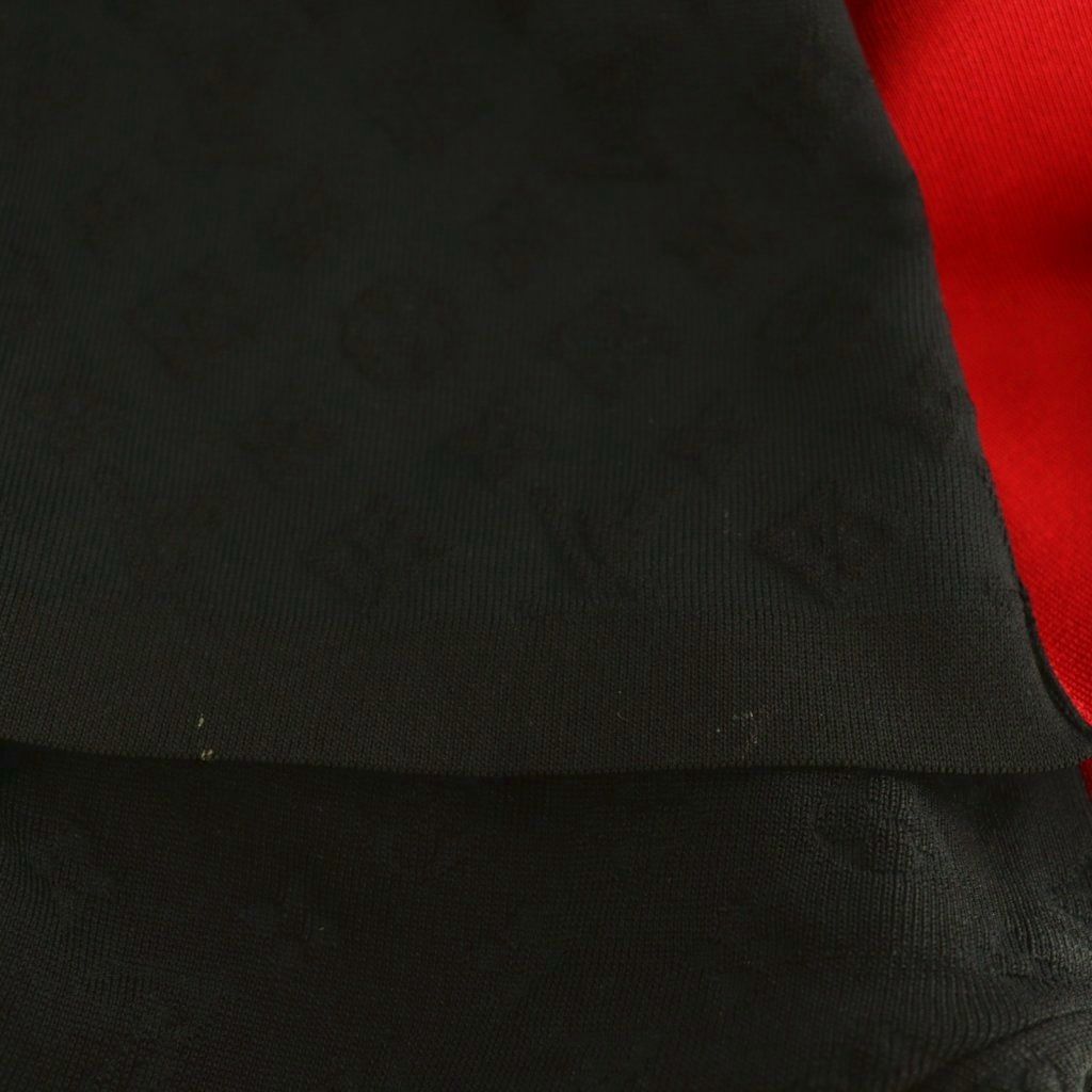 Louis Vuitton Knit Sweater with Monogram Chain Long Sleeve Silk M Black — view 8