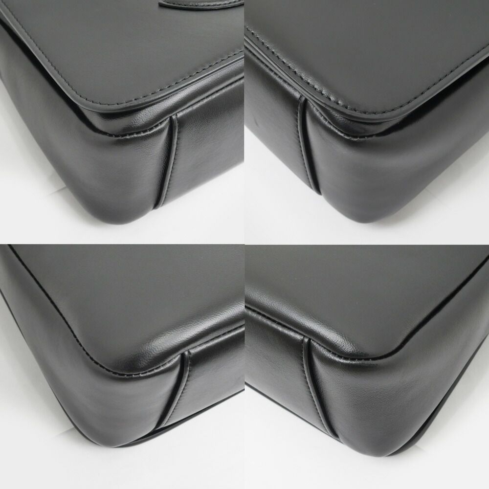 Chanel Timeless CC Messenger Bag Black Lambskin — view 4