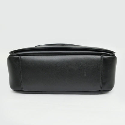 Chanel Timeless CC Messenger Bag Black Lambskin — view 3