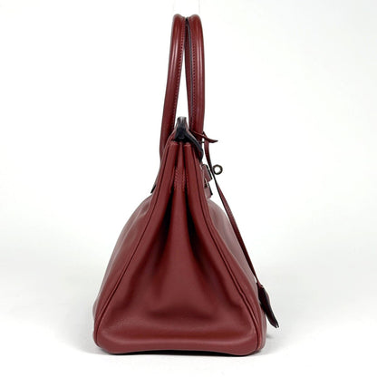 Hermes Birkin 30 Handbag Swift Rouge Ache — view 4