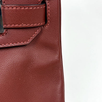 Hermes Birkin 30 Handbag Swift Rouge Ache — view 8