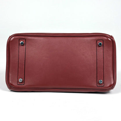 Hermes Birkin 30 Handbag Swift Rouge Ache — view 5