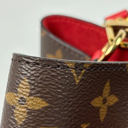 Louis Vuitton Neo Noe Drawstring Shoulder Crossbody Bag Monogram Coquelicot — view 6