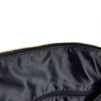 Chanel CC Logo Boston Bag 2-Way Caviar Leather Black — view 8