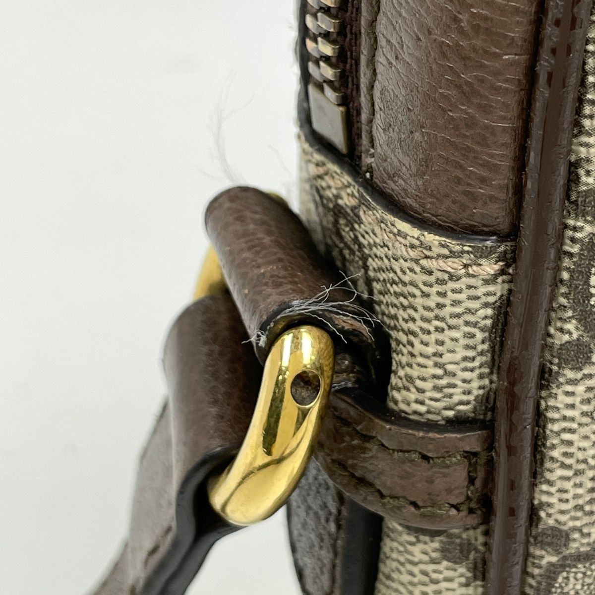 Gucci Ophidia GG Shoulder Bag Sherry Line Web Brown — view 5