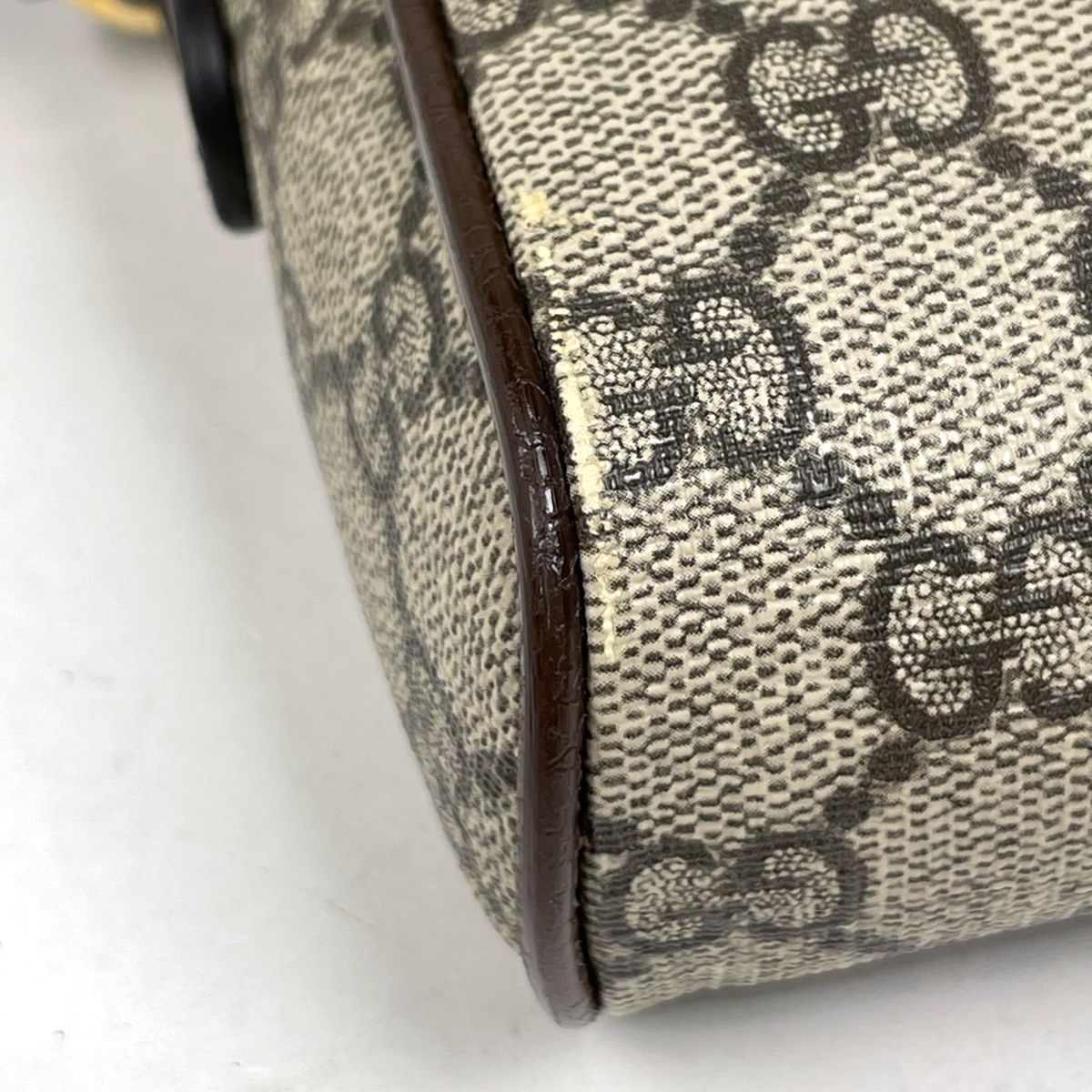 Gucci Ophidia GG Shoulder Bag Sherry Line Web Brown — view 3