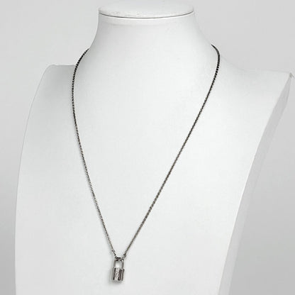 Louis Vuitton Pendentif Silver Lockit 925 Sterling Necklace — view 5