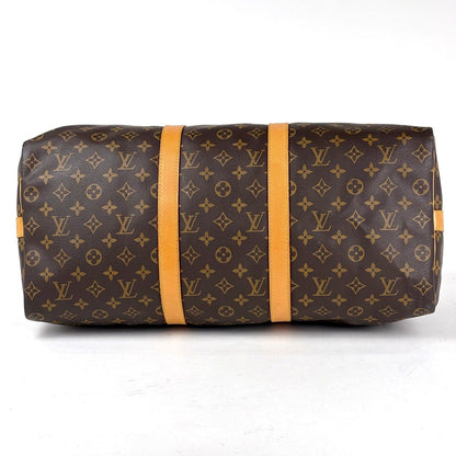 Louis Vuitton Keepall Bandouliere 50 2-Way Boston Bag Monogram Brown — view 2