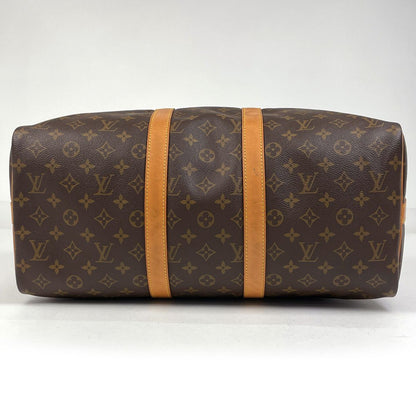 Louis Vuitton Keepall Bandouliere 45 2-Way Boston Bag Monogram Brown — view 2