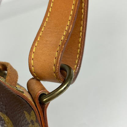 Louis Vuitton Noe Shoulder Drawstring Bag Monogram Brown — view 5