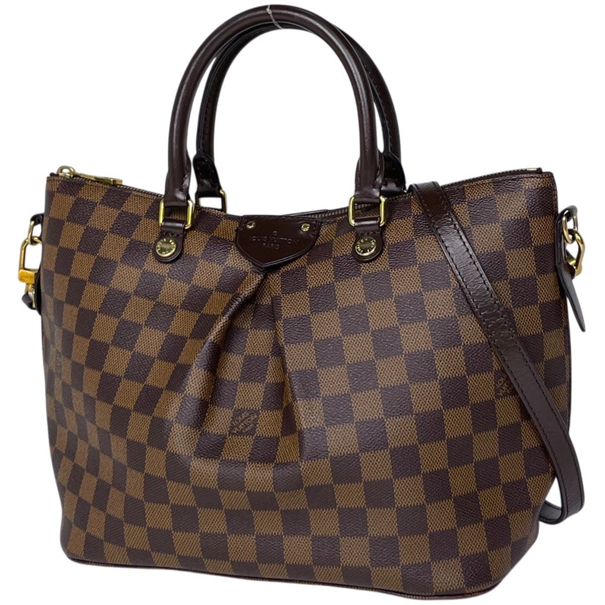 Louis Vuitton Sienna 2-Way Shoulder Bag Damier Brown