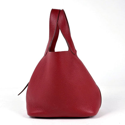 Hermes Picotin PM Handbag Taurillon Clemence le Jugarance — view 2