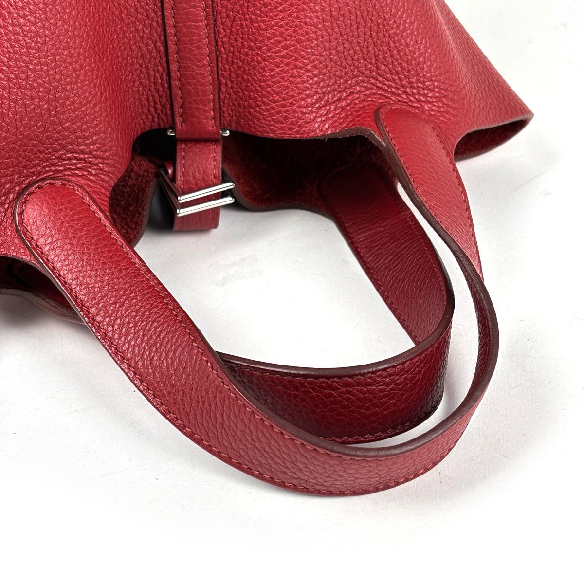 Hermes Picotin PM Handbag Taurillon Clemence le Jugarance — view 8