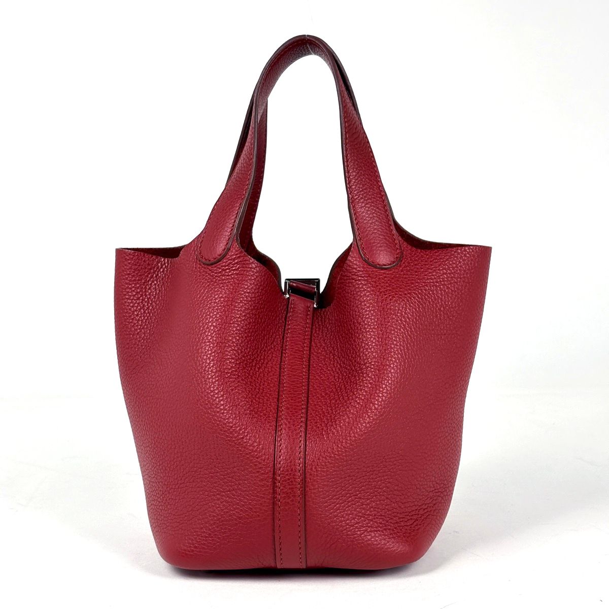 Hermes Picotin PM Handbag Taurillon Clemence le Jugarance — view 3