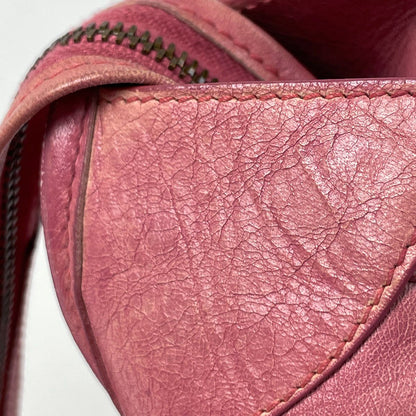 Balenciaga the City 2-Way Handbag Leather Pink — view 8