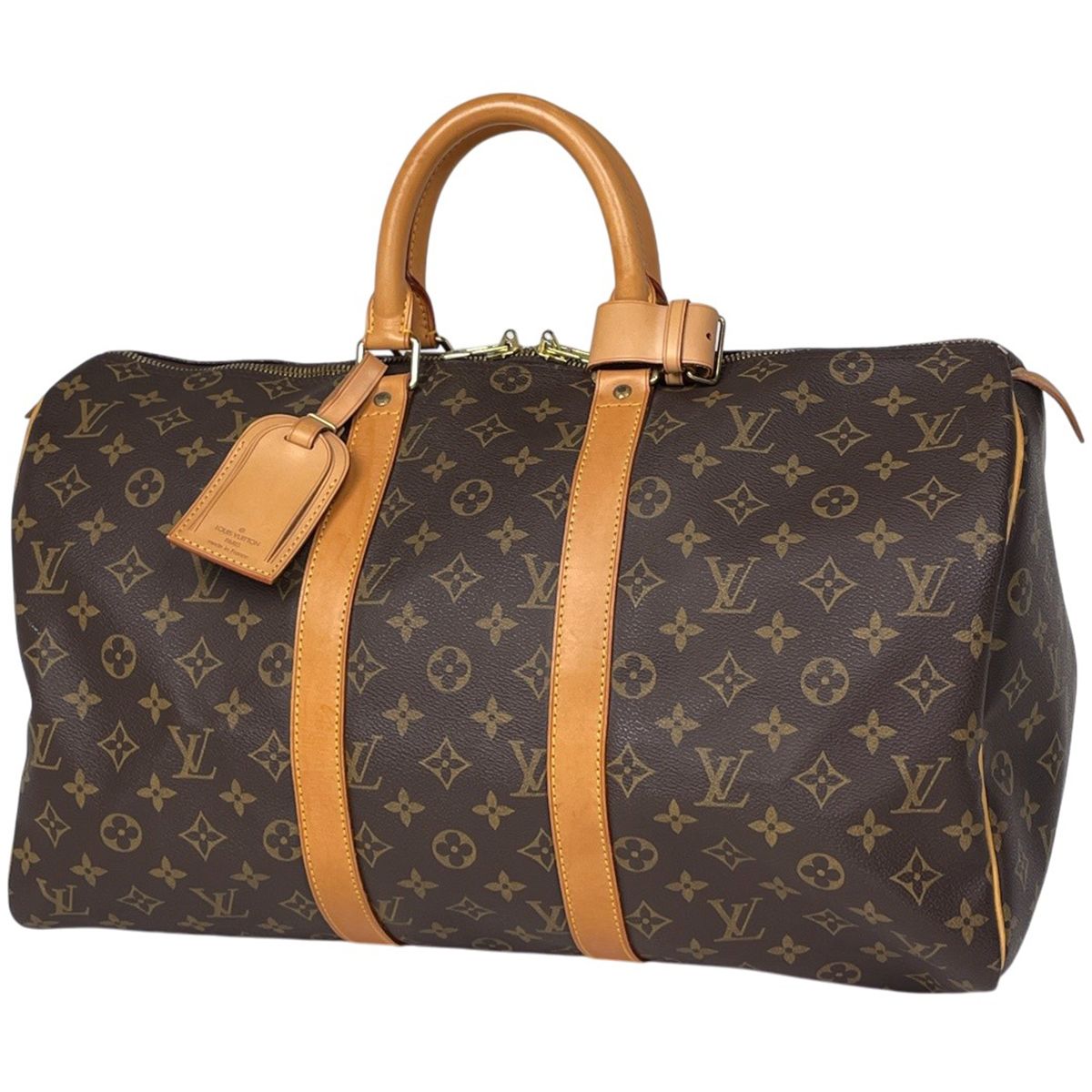 Louis Vuitton Keepall 45 Boston Bag Monogram Brown