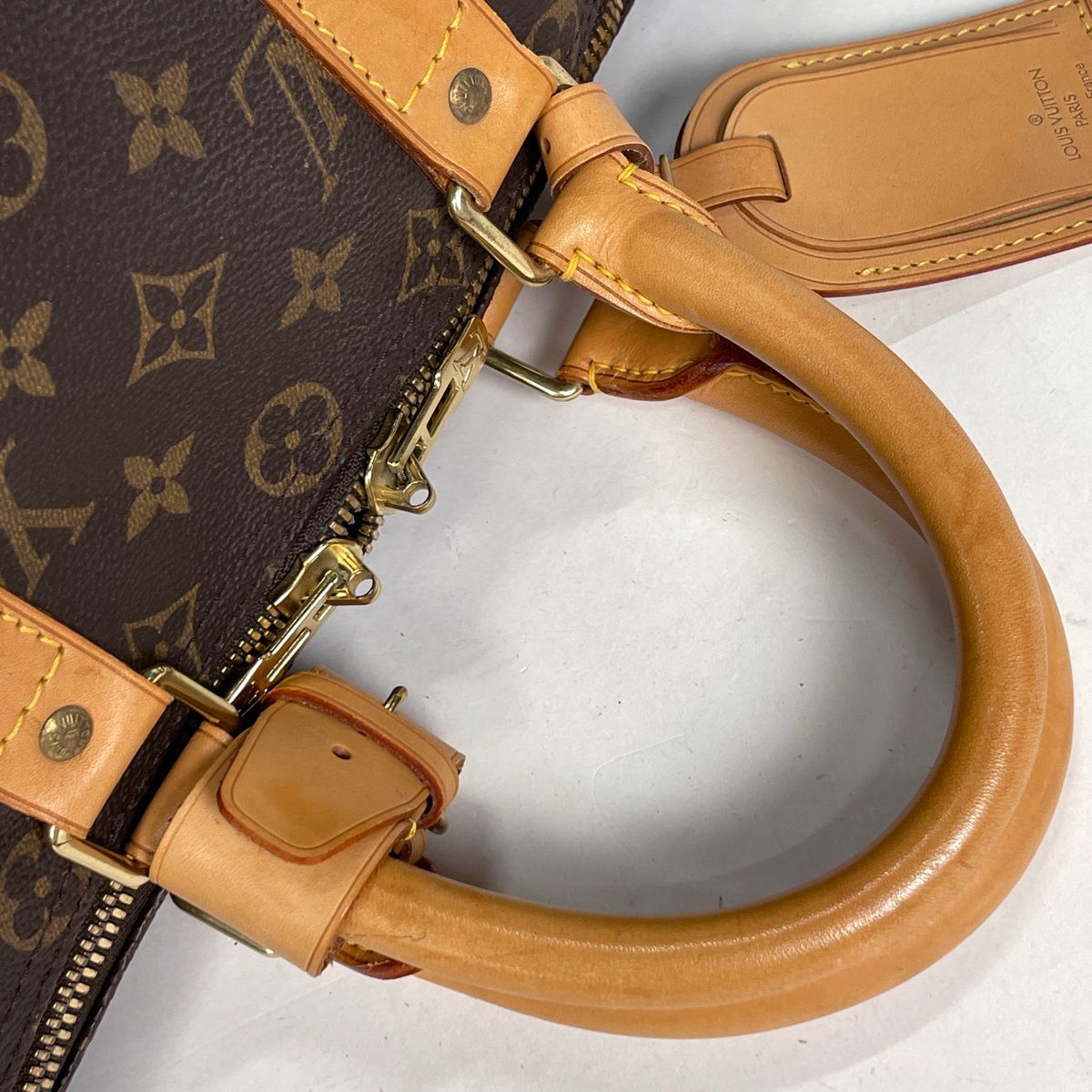 Louis Vuitton Keepall 45 Boston Bag Monogram Brown — view 6
