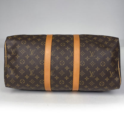 Louis Vuitton Keepall 45 Boston Bag Monogram Brown — view 2