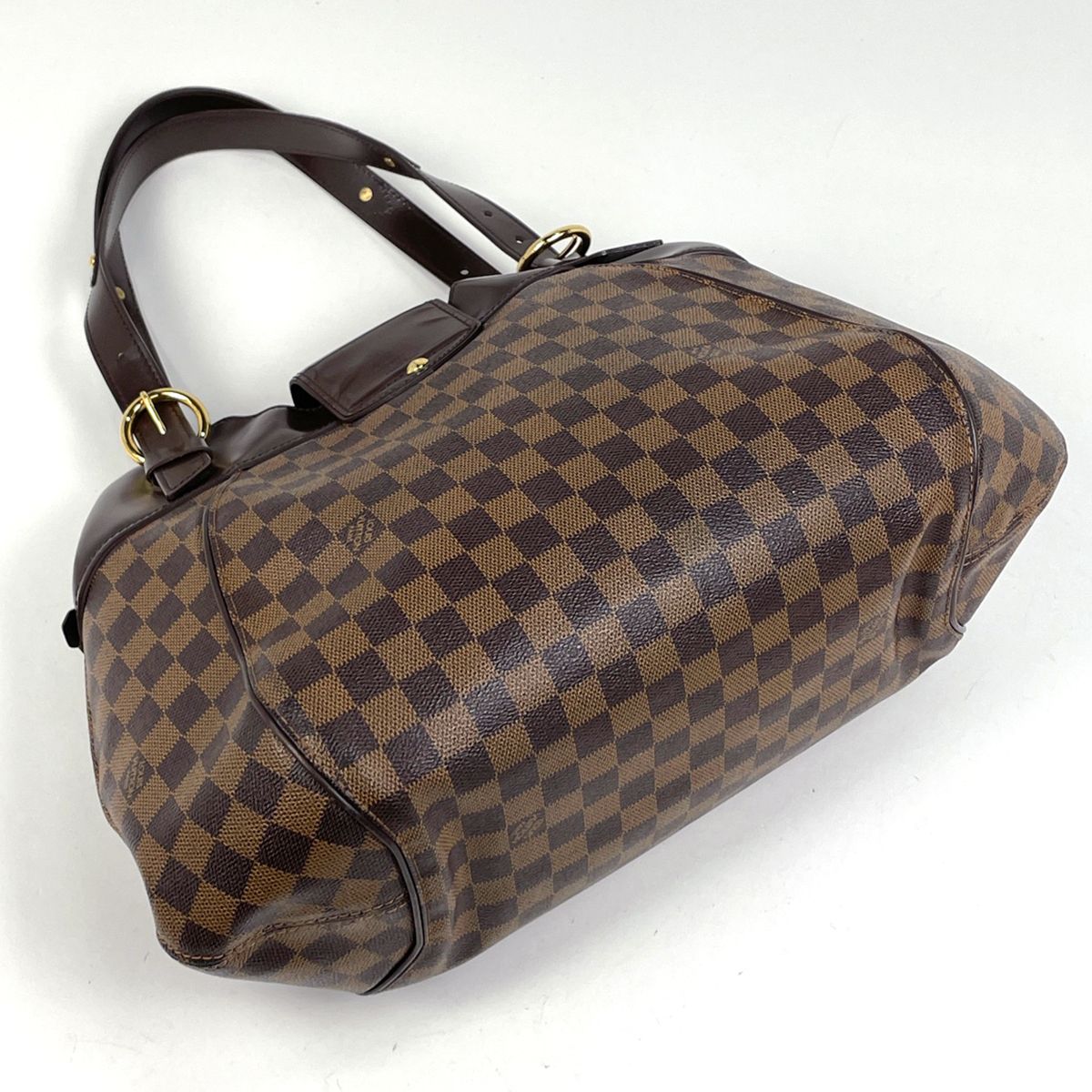 Louis Vuitton Sistine GM Tote Damier Brown — view 2