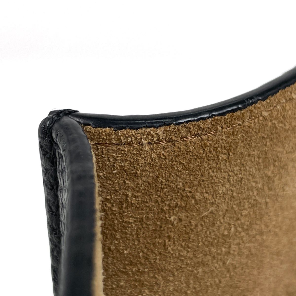 Loewe Anagram Buckle Horizontal Tote Leather Black — view 7