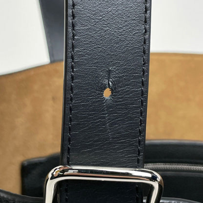 Loewe Anagram Buckle Horizontal Tote Leather Black — view 5