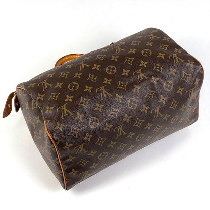 Louis Vuitton Speedy 30 Boston Bag Monogram Brown — view 2